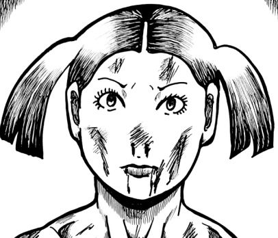 【熟女】 ラストバトル  身を挺して家族を逃したママ 【d_556284】