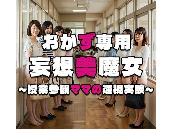 【熟女】 【おかず専用】妄想美魔女〜授業参観ママの透視実験2〜 【d_553802】