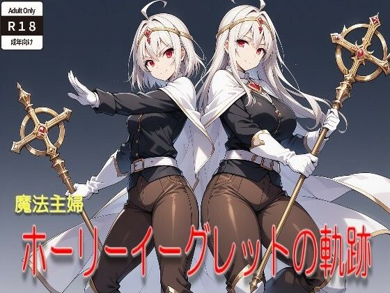【熟女】 【AIイラストCG＋SS】魔法主婦ホーリーイーグレットの軌跡 【d_601377】