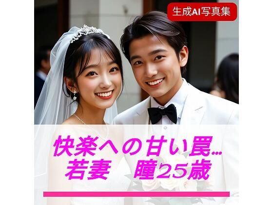 【熟女】 快楽への甘い罠  若妻  瞳（25歳）  ≪生成AI写真集  18禁≫ 【d_603532】