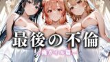 【熟女】 最後の不倫。――結婚式前夜、ラブホでウェディングドレスを脱がされてVol.4 【d_626257】