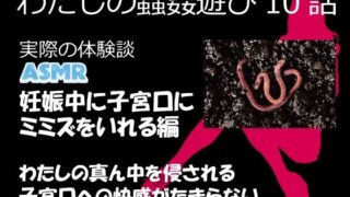 【熟女】 （ASMR）わたしの蟲姦遊び 第10話 妊娠中、子宮口にミミズを入れる編 音声 【d_632118】