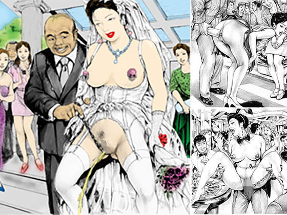 【熟女】 完結編・羞弄の淫鎖 ［嬲り絵物語3］ 夫の敵に屈した恥泣き夫人、蓉子の肛虐婚礼 【d_133242】