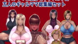 【熟女】 ギャルママと濃厚セックス5本番 五人のギャルママ総集編セット 【d_186698】