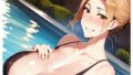 【熟女】 橘京◯さんの濡れ黒ドレス事情 【d_467166】