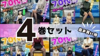 【熟女】 【4巻セット】電車で見かけた70代の美脚〜網タイツの中に潜む欲望〜 vol.1〜4 【d_602959】