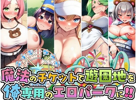 【熟女】 魔法のチケットで遊園地を俺専用のエロパークに！！ 【d_645475】