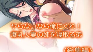 【熟女】 ヤらないなら俺にくれ！爆乳人妻の姉を寝取る弟 ＜総集編＞ 【d_654058】