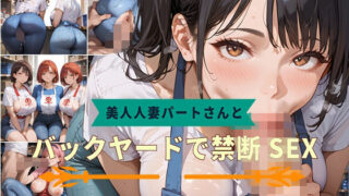【熟女】 【PART4】美人人妻パートさんとバックヤードで禁断SEX 【d_582857】