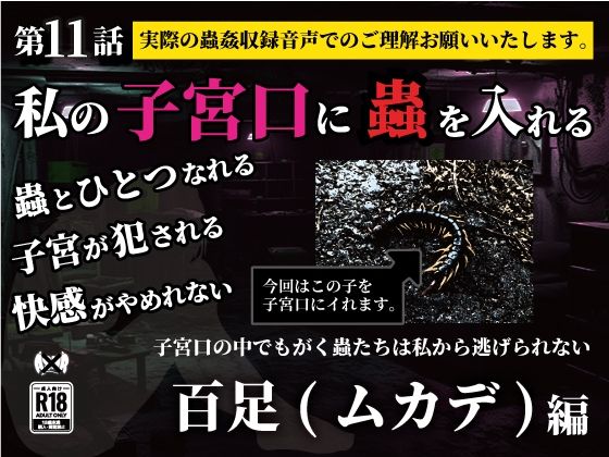 【熟女】 私の子宮口の中に蟲を入れる 第11話 百足（ムカデ）編 【d_636873】
