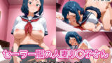【熟女】 セーラー服の人妻リ◯子さん 【d_659154】