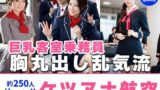 【熟女】 【約40分】『ケツアナ航空』客室乗務員、胸丸出し乱気流。-AIで描く究極の美女達- 【d_666638】