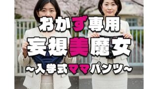 【熟女】 【おかず専用】妄想美魔女〜入学式ママパンツ1〜 【d_563327】